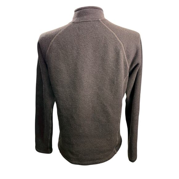 Smartwool Fleece Jacket Size S Brown Wool Blend Full Zip Outdoor Athletic Wear - Picture 3 of 7